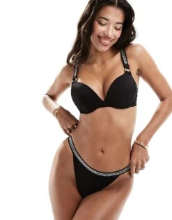 Boux Avenue Capri Bikini In Black -Cheap Fashnado Store 205458981 1 black
