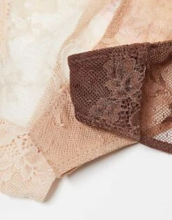 Boux Avenue Cora Scallop Lace Tanga Thong 3 Pack In Multi For Women 9 Boux Avenue Cora Scallop Lace Tanga Thong 3 Pack In Multi For Women -Cheap Fashnado Store 206367116 4