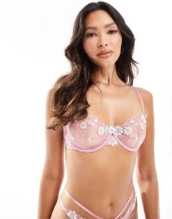 Boux Avenue Lingerie Set In Dusky Pink -Cheap Fashnado Store 206367259 1 duskypink