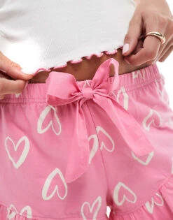 Boux Avenue Love Heart Vest And Short Pyjama Set In Ivory For Women 10 Boux Avenue Love Heart Vest And Short Pyjama Set In Ivory For Women -Cheap Fashnado Store 206367366 4