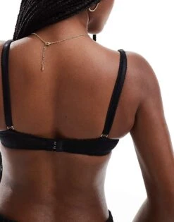 Boux Avenue Bouxtique Boudior Balconette Lace Bra In Black For Women -Cheap Fashnado Store 206455975 4