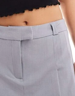 Pimkie Pleated Skort In Light Grey For Women -Cheap Fashnado Store 206470370 4