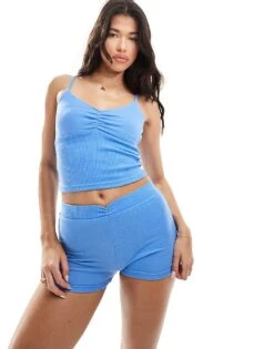 Boux Avenue Lounge Cami & Short Set In Blue