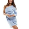 Pimkie One Shoulder Poplin Mini Dress In Blue And White Stripe For Women Stripes 2 Pimkie One Shoulder Poplin Mini Dress In Blue And White Stripe For Women Stripes -Cheap Fashnado Store 206675761 1 stripes