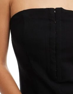 Pimkie Tailored Bandeau Wide Leg Jumpsuit In Black For Women -Cheap Fashnado Store 206676614 3