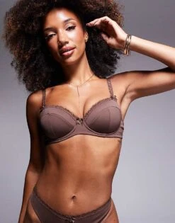 Boux Avenue Petra Set In Brown