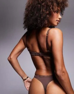 Boux Avenue Petra Thong In Brown For Women -Cheap Fashnado Store 206834725 5