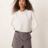Pimkie Knitted Vest Jumper In Light Grey For Women 1 Pimkie Knitted Vest Jumper In Light Grey For Women -Cheap Fashnado Store 206970281 1 lightgrey