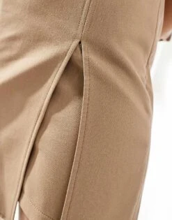 Pimkie Tailored Mini Side Split Skort In Camel For Women -Cheap Fashnado Store 206970382 4
