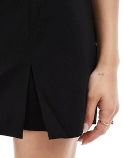 Pimkie Bandeau Skort Mini Dress In Black For Women -Cheap Fashnado Store 206976544 3