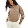 Pimkie V Neck Jumper In Light Brown For Women Taupe 1 Pimkie V Neck Jumper In Light Brown For Women Taupe -Cheap Fashnado Store 207124522 1 taupe