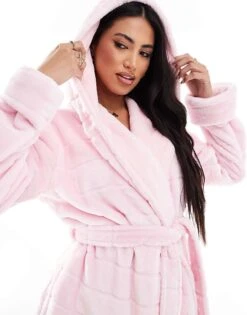 Boux Avenue Fur Plush Short Robe In Pink For Women 9 Boux Avenue Fur Plush Short Robe In Pink For Women -Cheap Fashnado Store 207269807 3