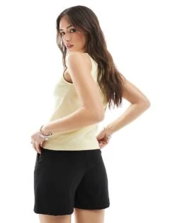 Pimkie Tailored Shorts In Black For Women -Cheap Fashnado Store 207630034 4