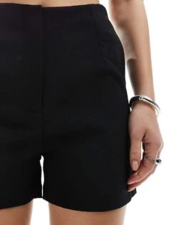 Pimkie Tailored Shorts In Black For Women -Cheap Fashnado Store 207630034 5