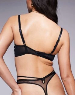 Boux Avenue Floretta Lace Balconette Bra In Black For Women 9 Boux Avenue Floretta Lace Balconette Bra In Black For Women -Cheap Fashnado Store 207773958 3