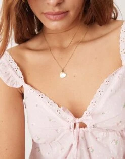 Boux Avenue Cotton Cami And Trouser Set In Pink For Women 9 Boux Avenue Cotton Cami And Trouser Set In Pink For Women -Cheap Fashnado Store 207774286 3