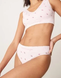 Boux Avenue Cherry Printed Thong In Pink For Women -Cheap Fashnado Store 207774505 4